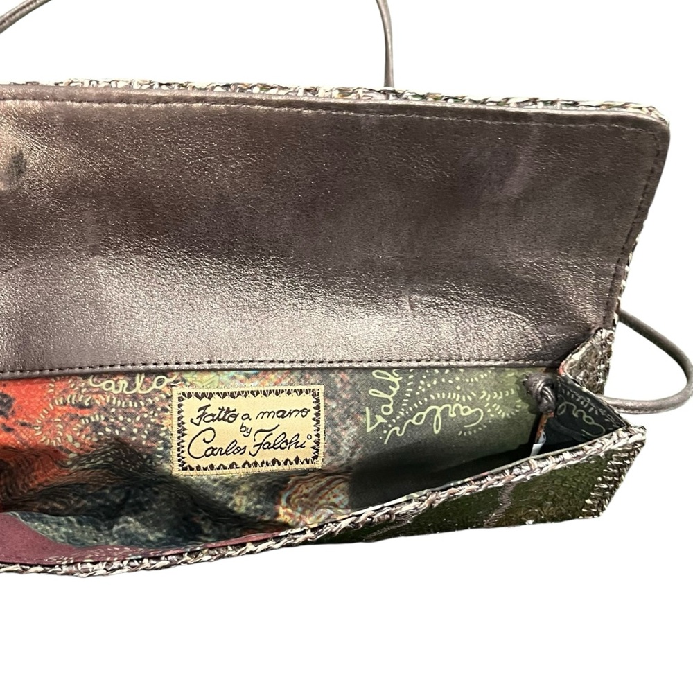 Carlis Falchi Snakeskin Wristlet Handbag - Picture 10 of 14